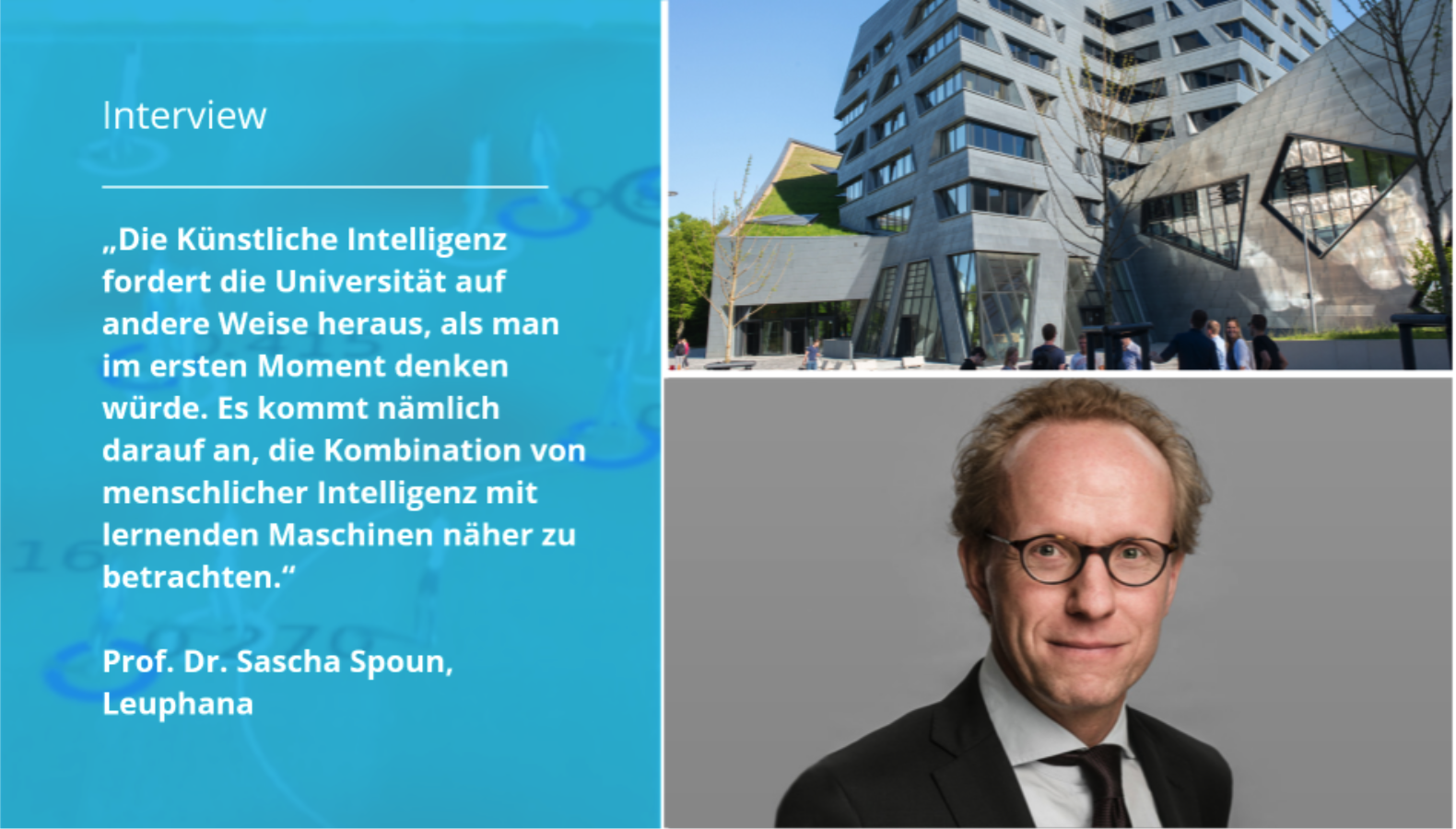 Perspektiven AI: Künstliche Intelligenz an der Uni?